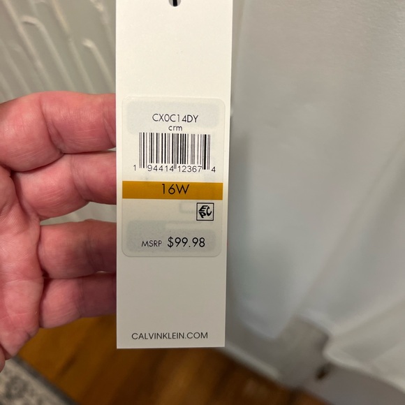 Calvin Klein white dress - Picture 2 of 4